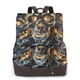 thumbnail image 1 of Fotbe Fiery Skull Trio Mochila Bolso con Estampado para Mujer, Mochila Antirrobo de Nylon Impermeable, Bolsa Ligera de Hombro, 1 of 4