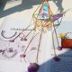 thumbnail image 4 of Love Heart Crystal Wind Chimes Adornos Light Catcher Garden Decor (82) Likrtyny Libre de BPA, 4 of 9