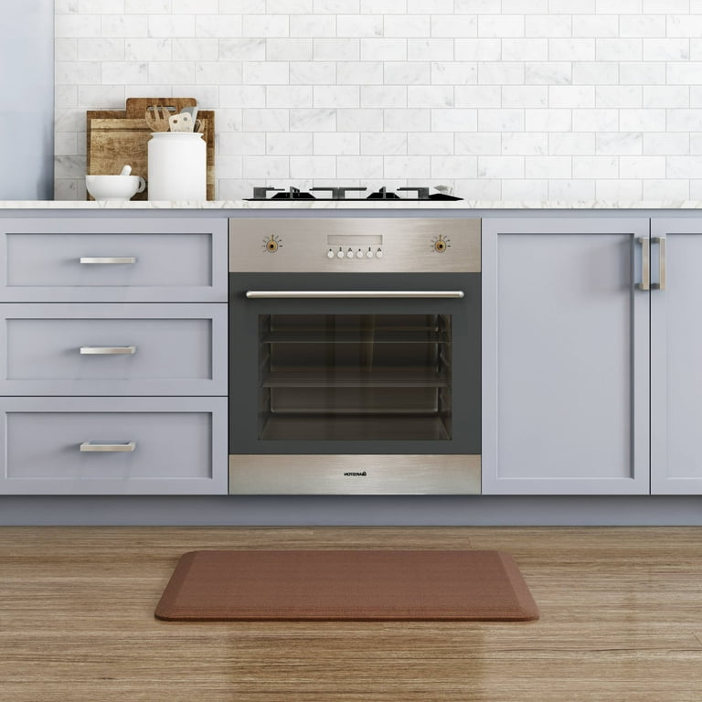Newlife by GelPro Designer Comfort Kitchen Mat - 20x48 - Grasscloth Khaki