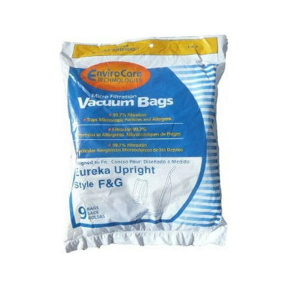 Eureka Style F & G Single Wall Vacuum Bags - 10 Pa
