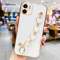 thumbnail image 3 of RedmiA1 A2plus Luxury Plating Love Heart Bracelet Chain Case For Xiaomi Redmi 12C A1 A2 Plus Band Cover On Redmi12C 11A 13C 10C, 3 of 5