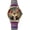 Purple, variant on Creative Multicolor Watch for Women Woven Strap Fashion Rainbow Pattern Women's Watch Boho Hippie Watch Casual Style Wonderful Ladies Gift
