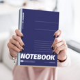 thumbnail image 3 of Composition Notebook,Wide Ruled Paper,5-1/2" x 8-1/4" Composition Book, A5 Lined Notebook,Colored Journal Notebook Perfect for Work & Note Taking,Office Supplies,Assorted Colors(Dark Blue-40 Sheets), 3 of 5