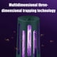 thumbnail image 4 of Trampa para insectos, linterna LED recargable por USB de 360° para matar mosquitos, para interior, exterior, hogar, jardín, Patio, Camping, 4 of 10