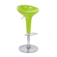 thumbnail image 1 of Alpha Contemporary Bombo Style Adjustable Barstool - Lime Green, 1 of 2