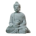 thumbnail image 2 of Estatua De Buda De Resina De Piedra Arenisca, Escultura De Budismo En Miniatura Para Escritorio, 3xSandstone, 2 of 8