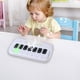 thumbnail image 1 of Mini piano con teclado electrónico de 15 teclas | Juguete musical de mano con luces de colores | Piano portátil multifuncional | Grabación y reproducción | Juego al aire libre en interiores | Beige, 1 of 5