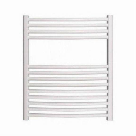 Cordivari White Hydronic Towel Warmer Straight, 24x28 in
