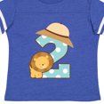 thumbnail image 4 of Inktastic Safari 2nd Birthday Lion Jungle Boys or Girls Toddler T-Shirt, 4 of 5