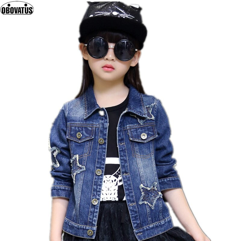 European & American Style Girls Denim Kids Jackets Boys With Tassels Spring  Fashion For Teens 4 13T Little Design Top For Baby Outwear 211011 From  Jiao09, $25.99