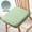 Green, variant on HCBY Ergonomic Memory Foam Seat Cushion, Donut Pillow for Back & Tailbone Pressure Relief, Non-Slip Office Chair Cushion for Car and Wheelchair (Black,13.7"x13.7"x1.38")