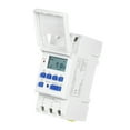 thumbnail image 1 of 7 Day Digital Programmable Timer, LCD Display, Built In Rechargeable Battery for Street Lamps, Home Appliances, 1 of 7