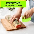 thumbnail image 4 of BPPEG 1 Pcs Hard Bench Scraper,Dough Scraper,Dough Cutter with Versatile Usage,Plastic Bench Scraper,Bowl Spatula,Kitchen Pastry Cutter Tool for Bread Dough Pastry Pizza Baking Cake, 4 of 7
