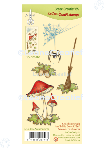 Leane Creatief LeCreaDesign Combi Clear Stamp Autumn Time