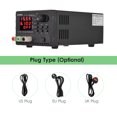 thumbnail image 2 of Yeacher DH-3206 32V 6A Tension Stabilisée Source Mini Alimentation Régulée 4 Chiffres Numérique Stabilisée Alimentation en Tension avec Mémoire et Fonction de Synchronisation OVP Protection de Sécurité OCP, 2 of 8