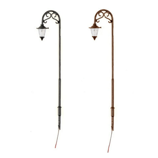 Kearding Luz de paisajismo decorativa para patio, muñeca de arena, lámpara de jardín, arquitectura de poste, modelos de luces de un solo Type3 NO3