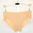 thumbnail image 2 of Womens Seamless Laser Cut Brief Panties Hipster Soft Stretch Underwear Pack of 6, 2 of 5