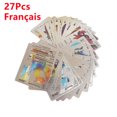 thumbnail image 3 of Colorful Gold Foil Card Charizard Pikachu Arceus Silver Rainbow English French Spanish VSTAR VMAX Pokémon Cards Toys, 3 of 5