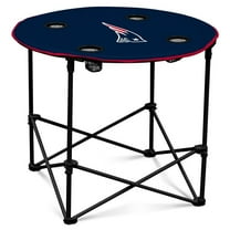 Logo Brands 619-31 England Patriots Round Table