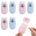 thumbnail image 1 of Mini hojas de papel de jabón de viaje portátiles, jabón de papel perfumado de baño desechable para lavado a mano para caminatas al aire libre, Camping Ormromra WMZL-673-6, 1 of 7