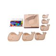 thumbnail image 1 of Kraftsman Stack up Puzzles/Layered Puzzle  (Fish Stack), 1 of 4