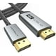 thumbnail image 1 of Adaptador de cable DisplayPort a HDMI WARRKY 4K de 15 pies, 1 of 7
