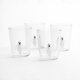 thumbnail image 1 of Set de 4 Vasos de Cristal con Figura Interior de Fantasma 400 ml Ideen, 1 of 3