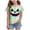 Light Green, variant on Futezty Halloween Shirt for Kids Short Sleeve T Shirt Boys Girls Pumpkin Face Graphic Tees 12M-13T