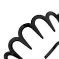 thumbnail image 3 of Durable Comb Headband Hair Band Headwear Hair Accessory - Black, 3 of 7