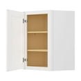 thumbnail image 5 of Furinno Shaker Wall Diagonal Kitchen Cabinet with 1 Door 2 Shelves, Ready to Assemble, 12 D x 24 W x 30 H, White, 5 of 8