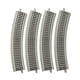 thumbnail image 3 of 4 piezas HO Scale Track DIY Crafts Game Vía férrea realista versátil para Curvo, 3 of 9