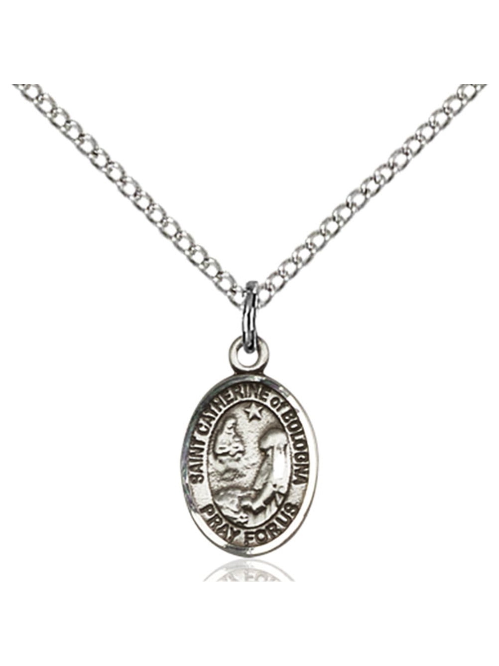 Catherine Jean silver and white pendant