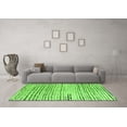 thumbnail image 3 of Ahgly Company Indoor Rectangle Solid Green Modern Area Rugs, 7' x 9', 3 of 4