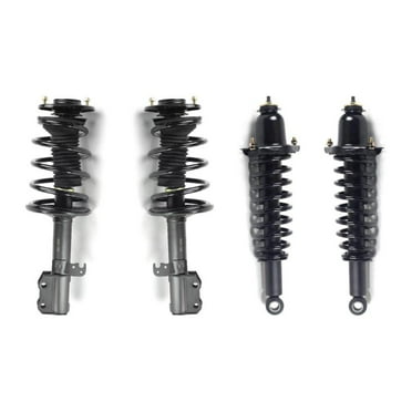 Geelife For 2003-2008 Toyota Corolla 4pcs Front Rear Side Complete Shock Strut & Springs
