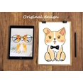 thumbnail image 2 of Expositores de portavasos divertidos con descuento - Accesorios decorativos para gafas para la oficina en casa (Corgi) JAMW Sencillez, 2 of 5