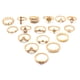 thumbnail image 4 of Juego de anillos de moda diferentes formas geométricas Fesvital joyería accesorio para mujer, 4 of 7