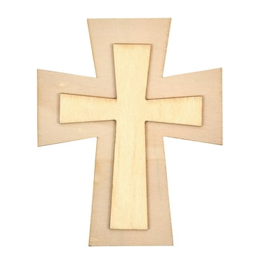 Hello Hobby 7" Wood Shape, Cross