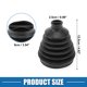 thumbnail image 4 of Kit de Bota de Junta CV Unique Bargains No.1K0498203 con Abrazaderas Bota de Junta de Velocidad Constante para Volkswagen Beetle 98-16 para Volkswagen Jetta 02-17 Goma Fuerte Duradera, 4 of 7