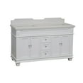 thumbnail image 5 of Elizabeth 60" Double Bathroom Vanity with White Cabinet and Quartz Top, 5 of 6