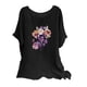 thumbnail image 1 of Blusas de Manga Corta para las Mujeres Mezcla de Lino de Ajuste Suelto Top de Bordado, Blusas para las Mujeres Casual, 1 of 3