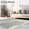 thumbnail image 2 of ODIKA 8'x10' Machine Washable Non-Slip Area Rug, Modern Stylish Janamaz & Tasbih High Traffic Rug, Gray, 104747, 2 of 7