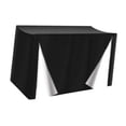 thumbnail image 2 of Funda protectora antipolvo para perchero de sillas plegables, con cordón ajustable, fácil de limpiar, cremallera resistente, bolsa de almacenamiento, 2 of 8