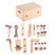 thumbnail image 1 of Kit de herramientas para niños de mantenimiento de haya, ensamblaje multifunción, desmontaje, educación temprana, caja de herramientas de carpintero, juguete, 1 of 9