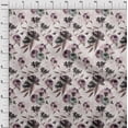 thumbnail image 3 of oneOone Silk Tabby Ivory Fabric Flower Sewing Fabric By The Yard Printed Diy Clothing Sewing Supplies 42 Inch Wide, 3 of 4