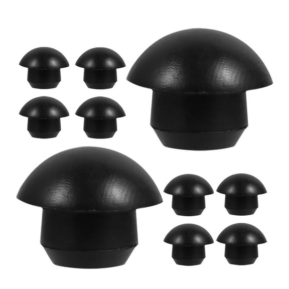 15pcs Black Rubber Hydraulic Jack Oil Fill Plugs for Bottle Floor Jack Replacement