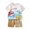 Sky Blue, variant on Baby Boy Outfit Children Kids Boys Child Summer Cotton Raglan Printed Short Sleeved Sports 1t 2t 3t 4t 5t 6t T-Shirt & Shorts Set and 2-Piece