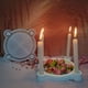thumbnail image 4 of Molde para bandeja de candelabro en forma de corazón | Moldes de yeso de silicona | Fundición decorativa de cemento | Acento único de San Valentín en casa | Antiadherente duradero | Una pieza, 4 of 6