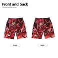 thumbnail image 3 of Alastor Hazbin Hotel Comedy Boy's Board Shorts Teen Swim Trunks Drawstring Quick Dry Beach Shorts Summer Swimsuits with Mesh Lining and Pockets, 3 of 8