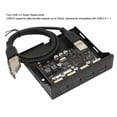 thumbnail image 4 of Hub PCIE a USB 3.0 del panel frontal de 4 puertos con lector de tarjetas Hilitand, 4 of 9