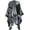 #1, variant on ZhangBaoLin Women Shawl Wrap Cardigan Poncho Cape Open Front Thick Sweater Coat Camouflage Blanket